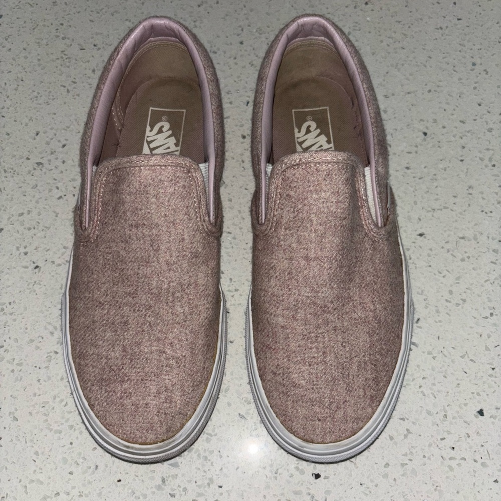 Vans Women’s Light Pink Slip-On Shoes
